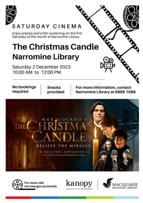 Saturday Cinema - A Christmas Candle